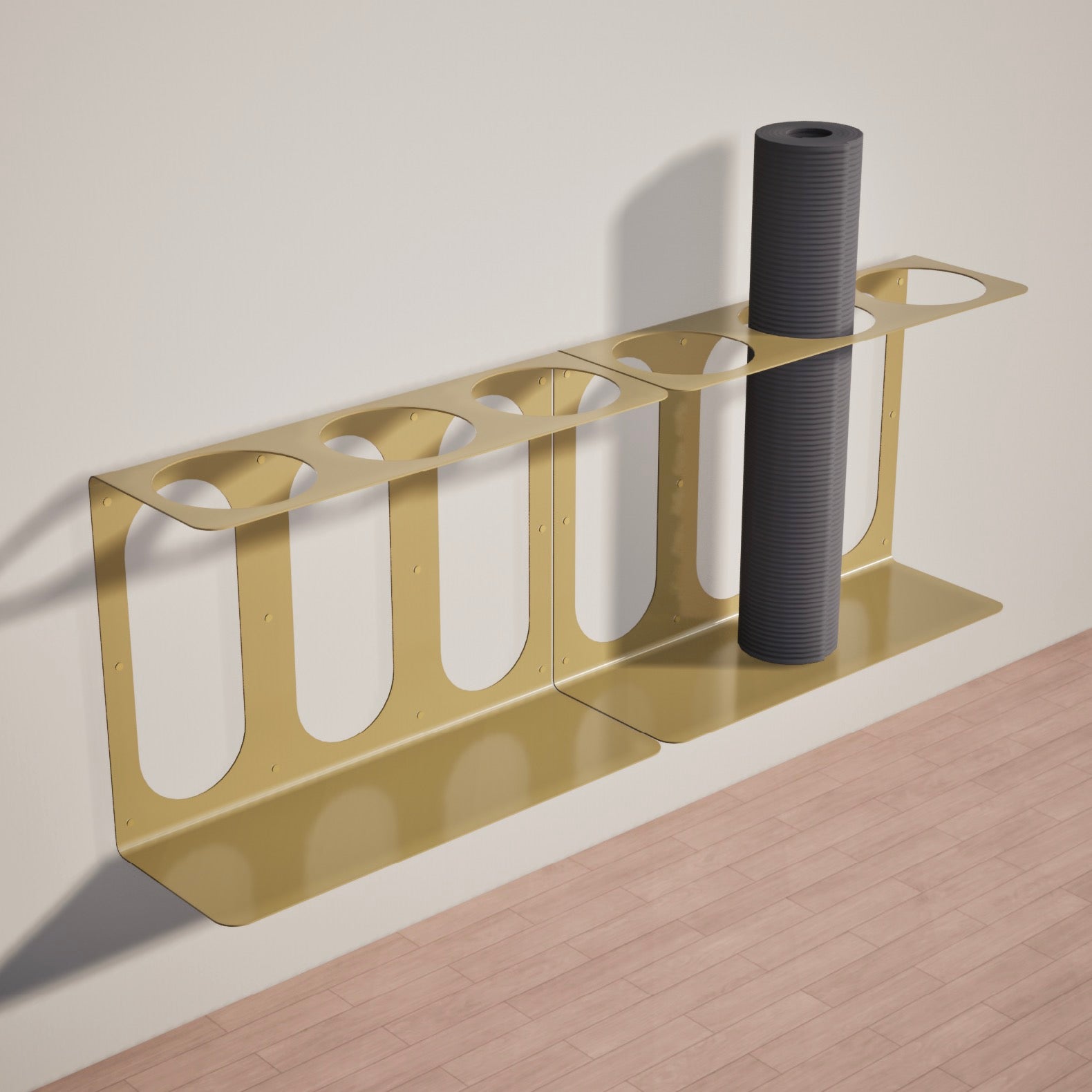 Studio Yoga Mat Storage