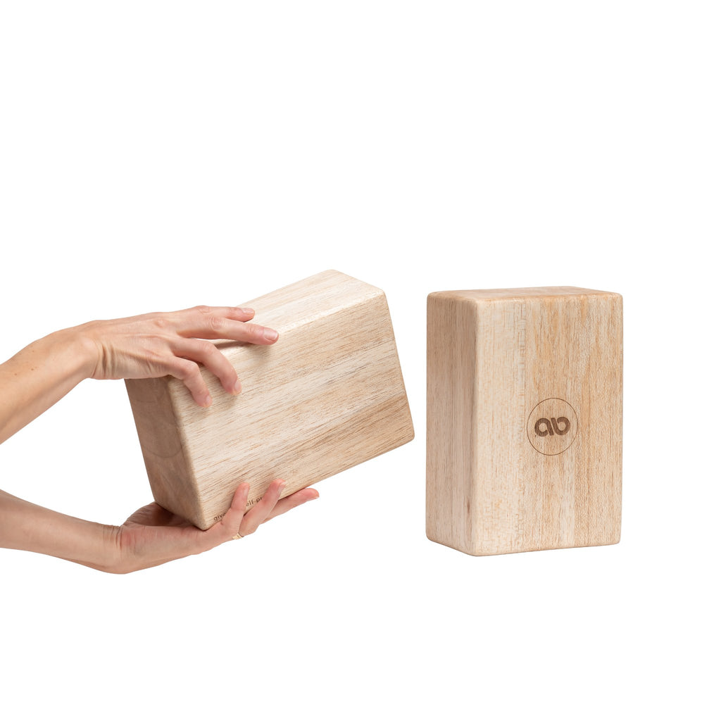 Balsa Wood Yoga Blocks