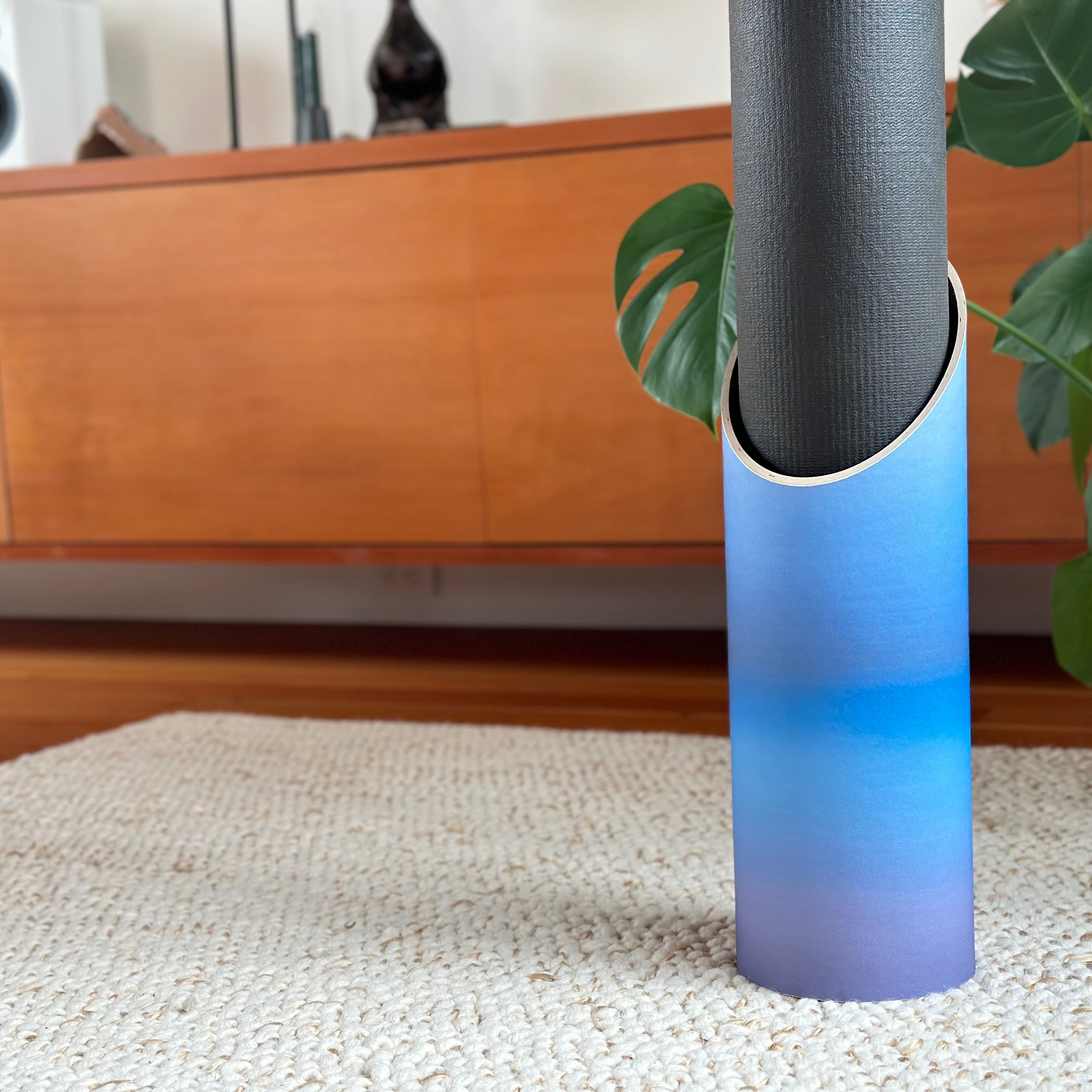 sustainable designer yoga mat storage