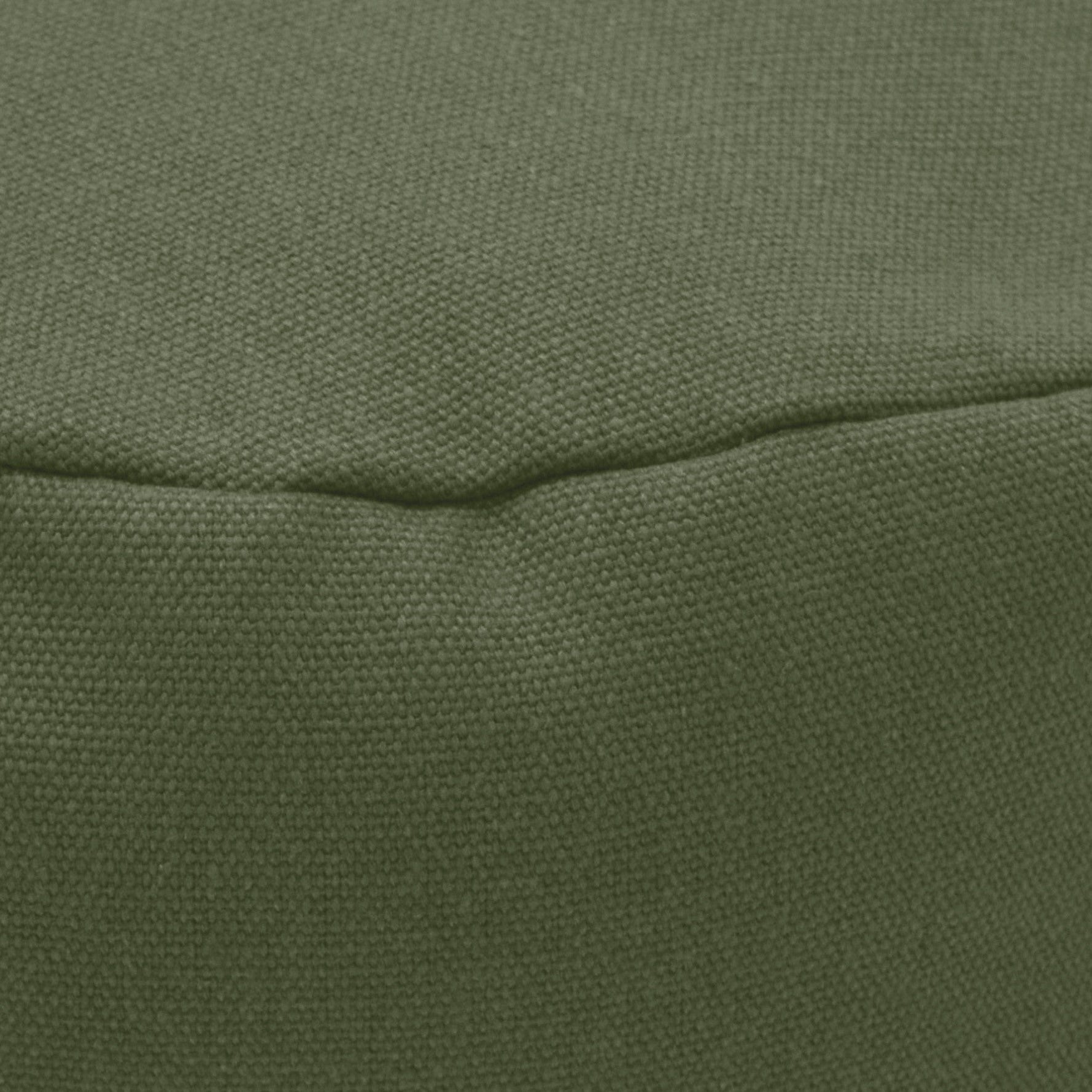 Close-up of green fabric texture