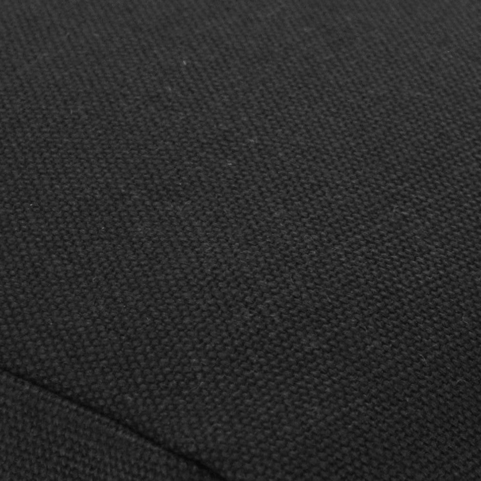 Close-up of black fabric texture