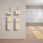 yoga block brackets