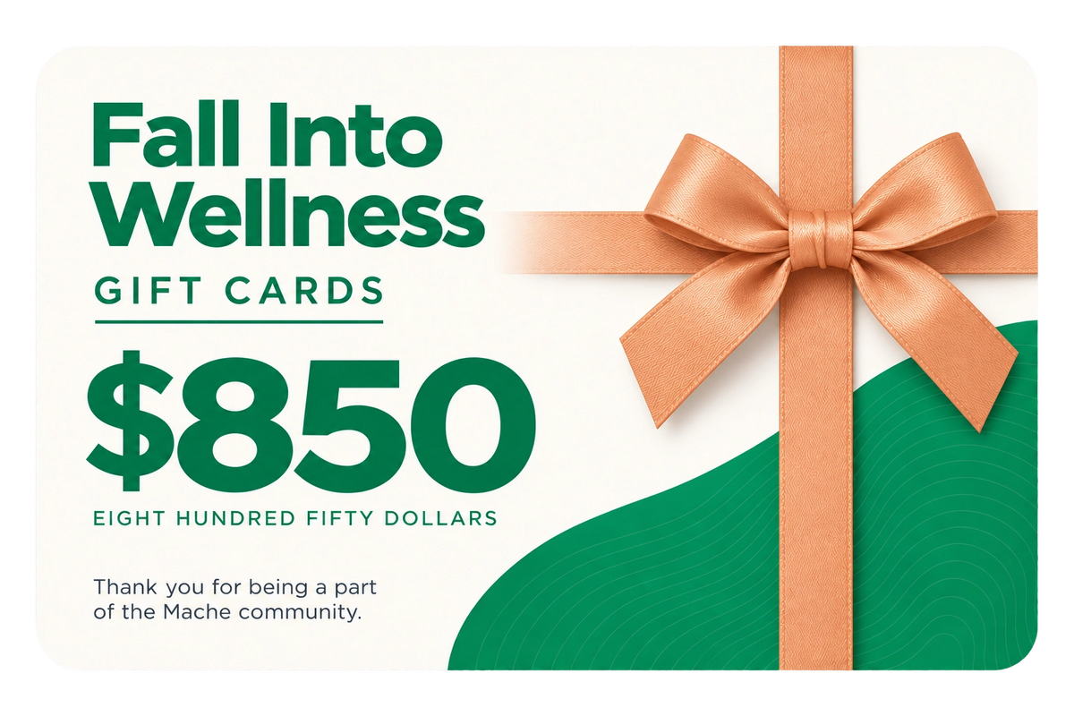Fall Into Wellness $850 gift card