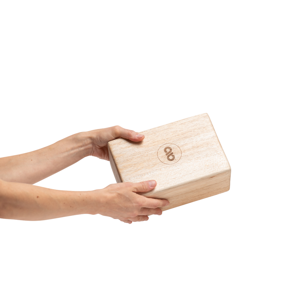 Balsa Wood Yoga Blocks natural wood yoga blocks