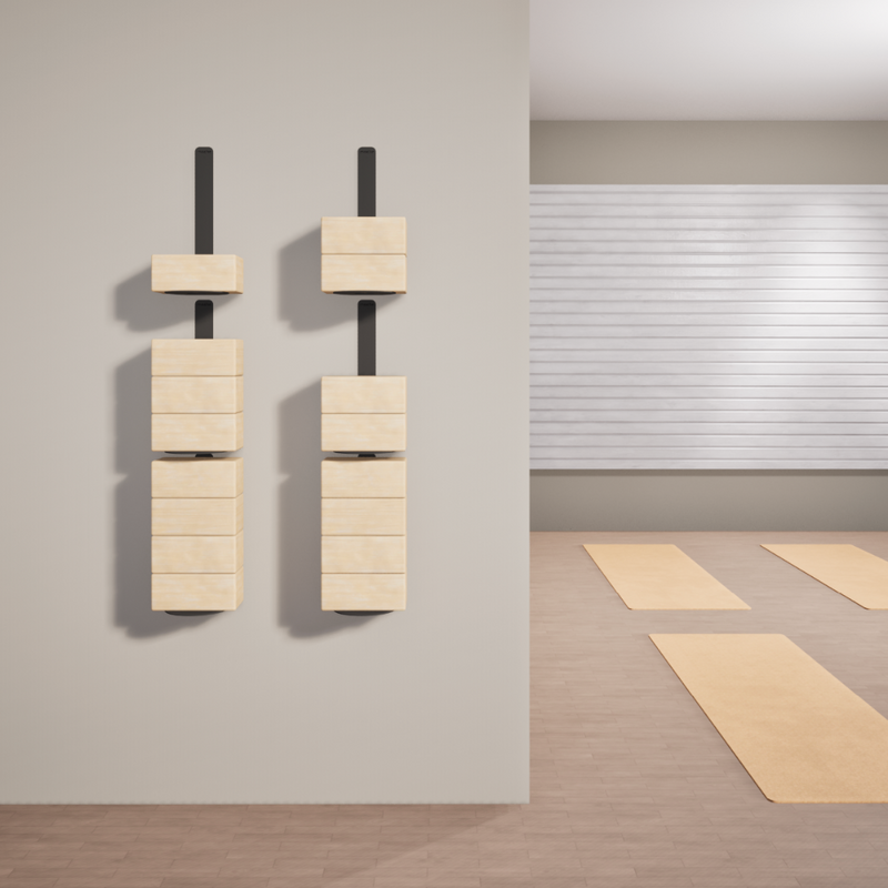 Yoga Block Floating Shelves | 6-pack