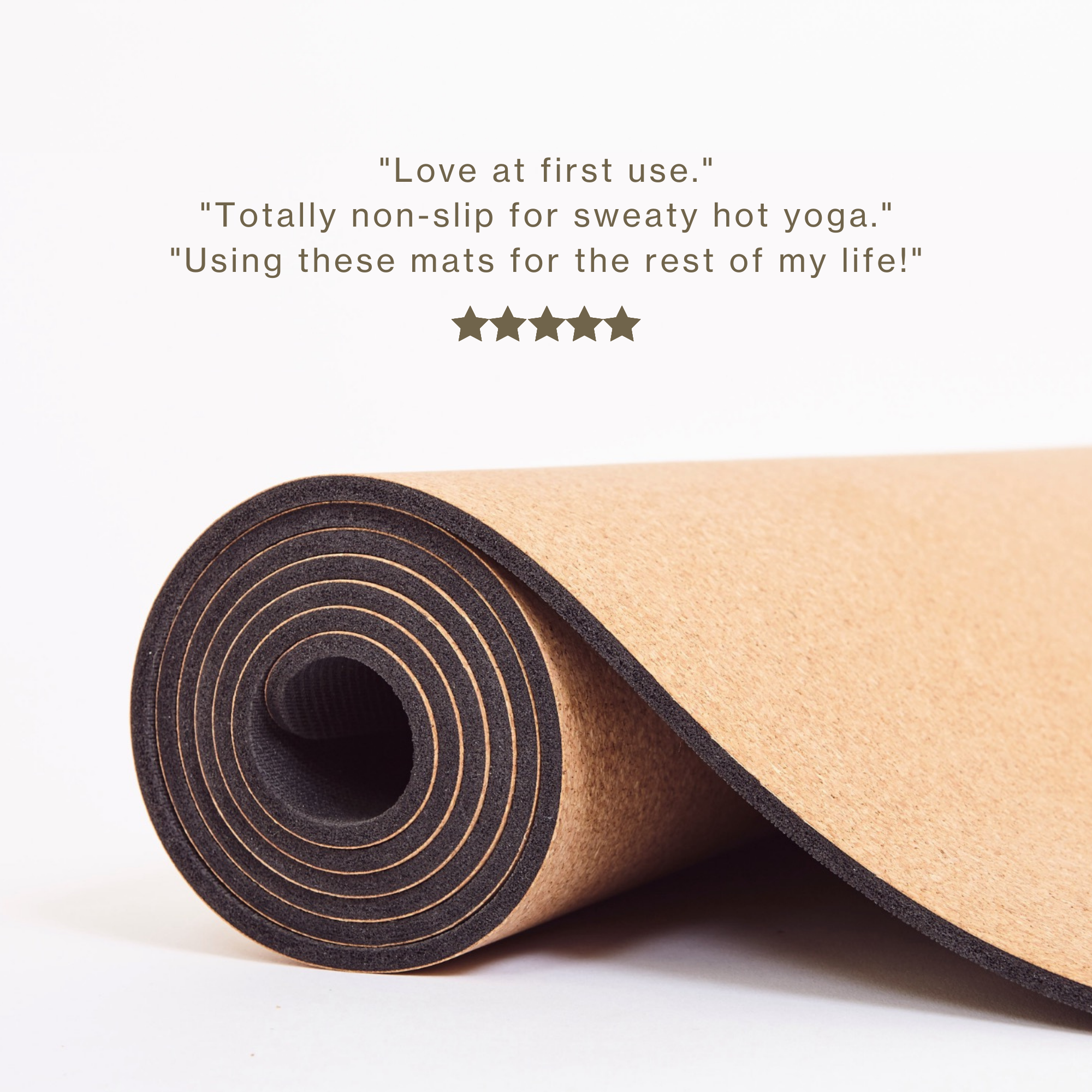 Yoga Mat Cork Align 4.2 mm Natural Rubber
