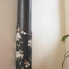 yoga storage dogwood pattern mache tube